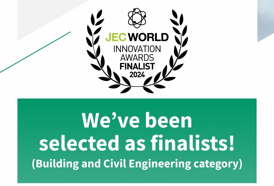 We are finalists for the JEC Innovation awards 2024!