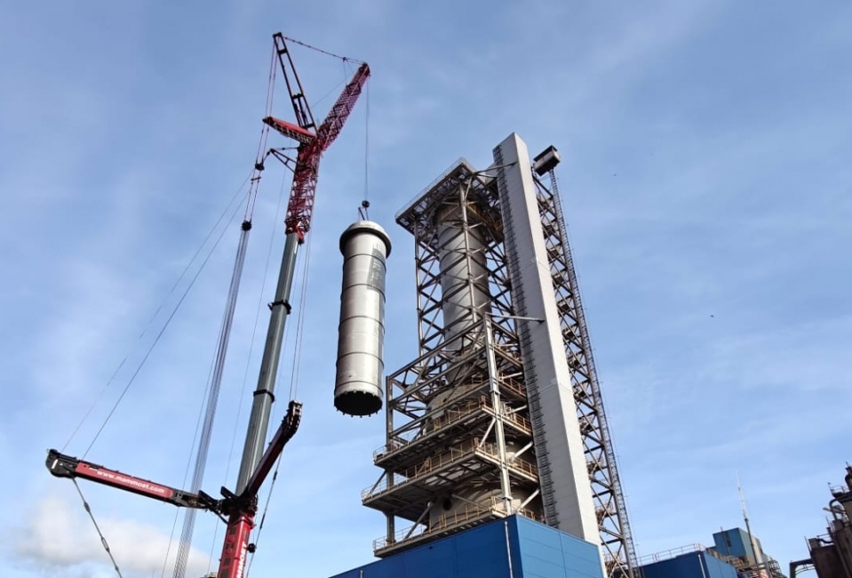 Solico's role on the Tata Steel DeNOx installation at the Pelletfabriek 