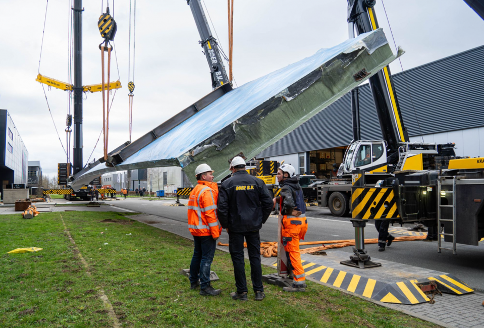 Structural Design of a Slender 36 m GRP Bridge