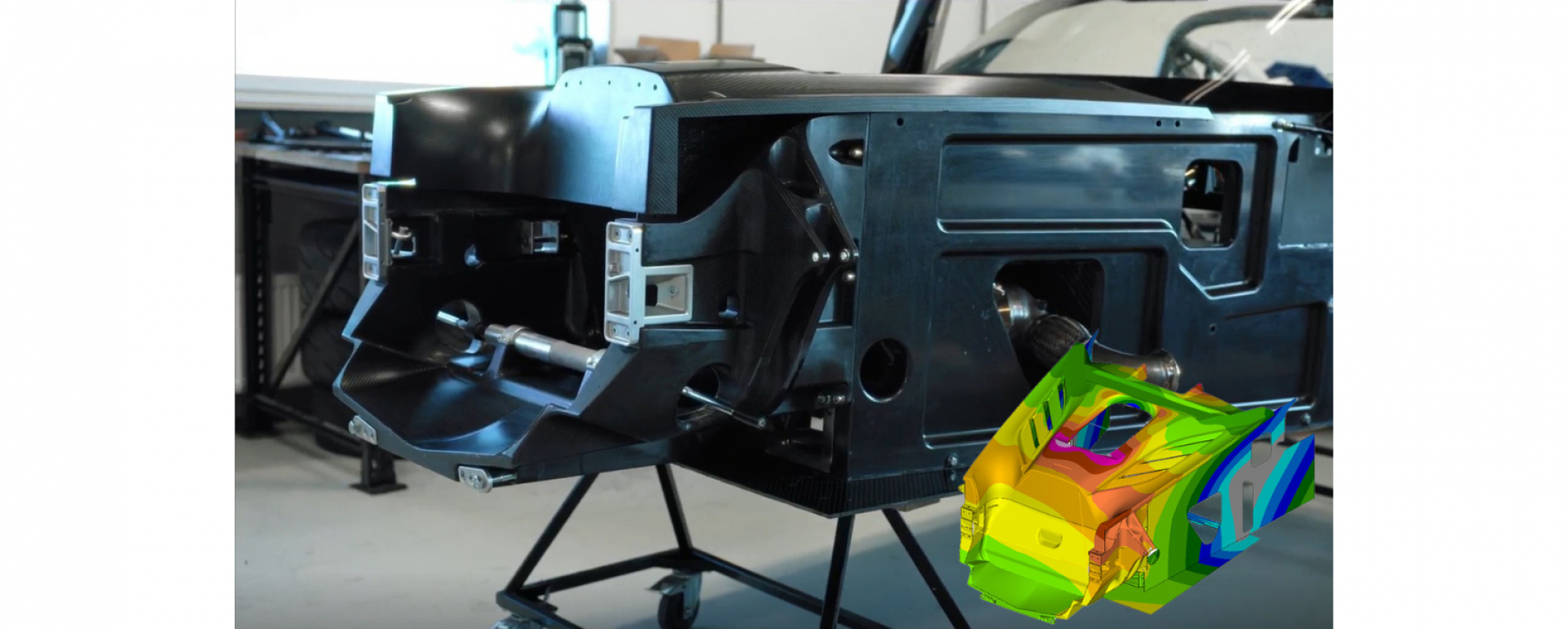 Lightweight Composite Subframe for the Donkervoort P24 RS