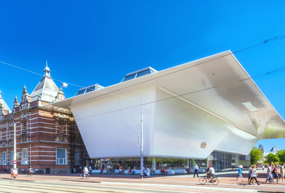 Composite façade 'Stedelijk’ museum Amsterdam