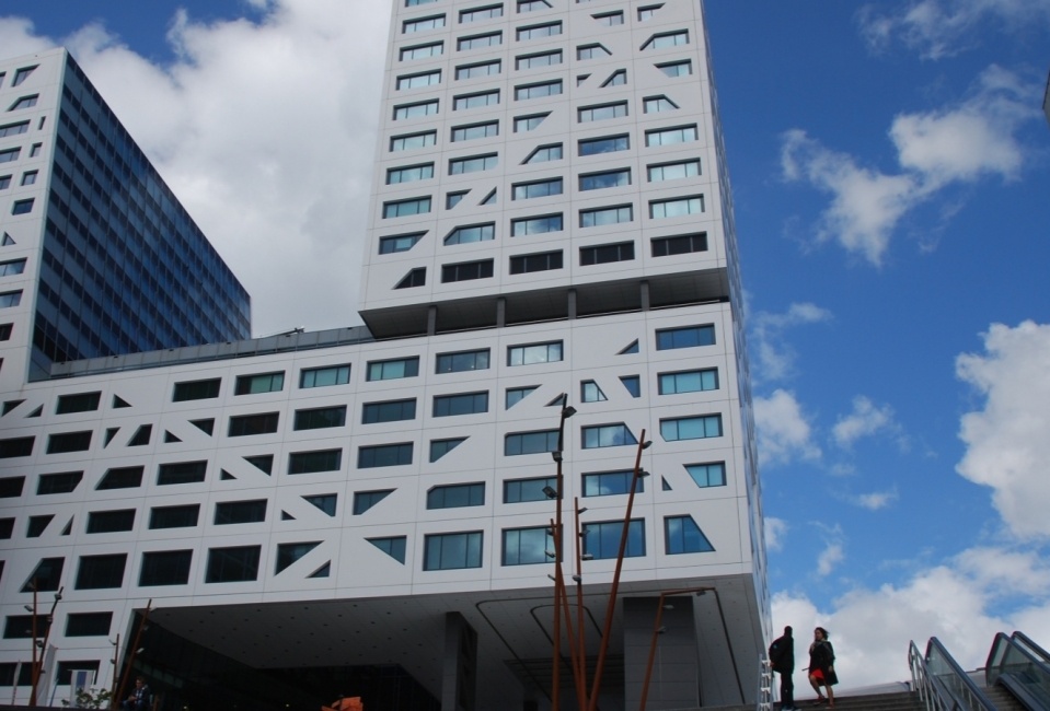 Composite engineering of the exterior façade - Municipal Office, Utrecht