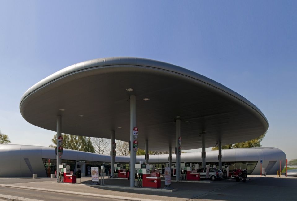 Texaco fuel station, Kruibeke